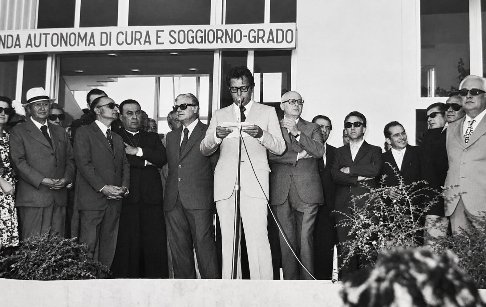 L'inaugurazione delle Terme Marine di Grado