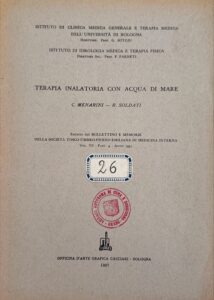 Terapia inalatoria con acqua di mare