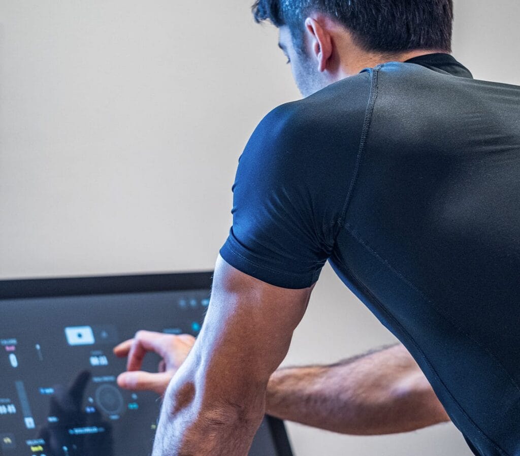 Check-up funzionale con tecnologia Technogym